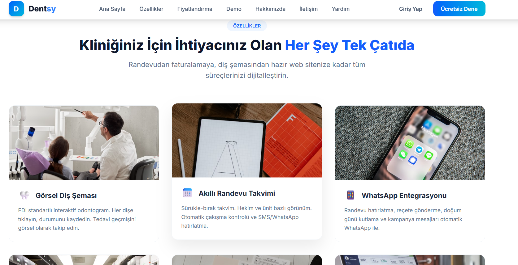 Dentsy ekran görüntüsü 2