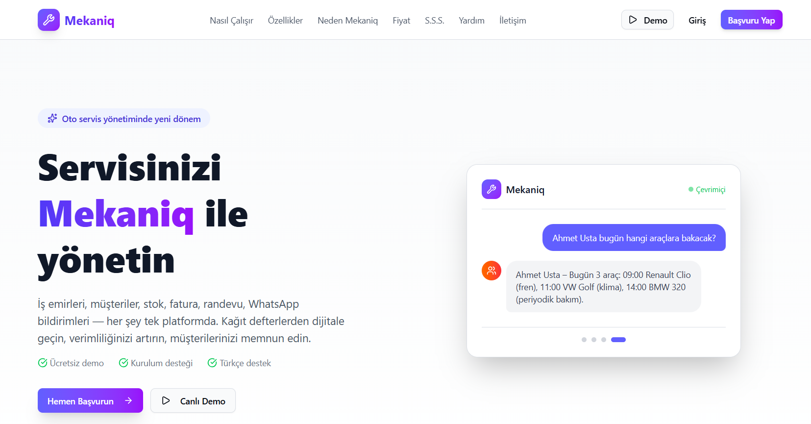 Mekaniq ekran görüntüsü 1