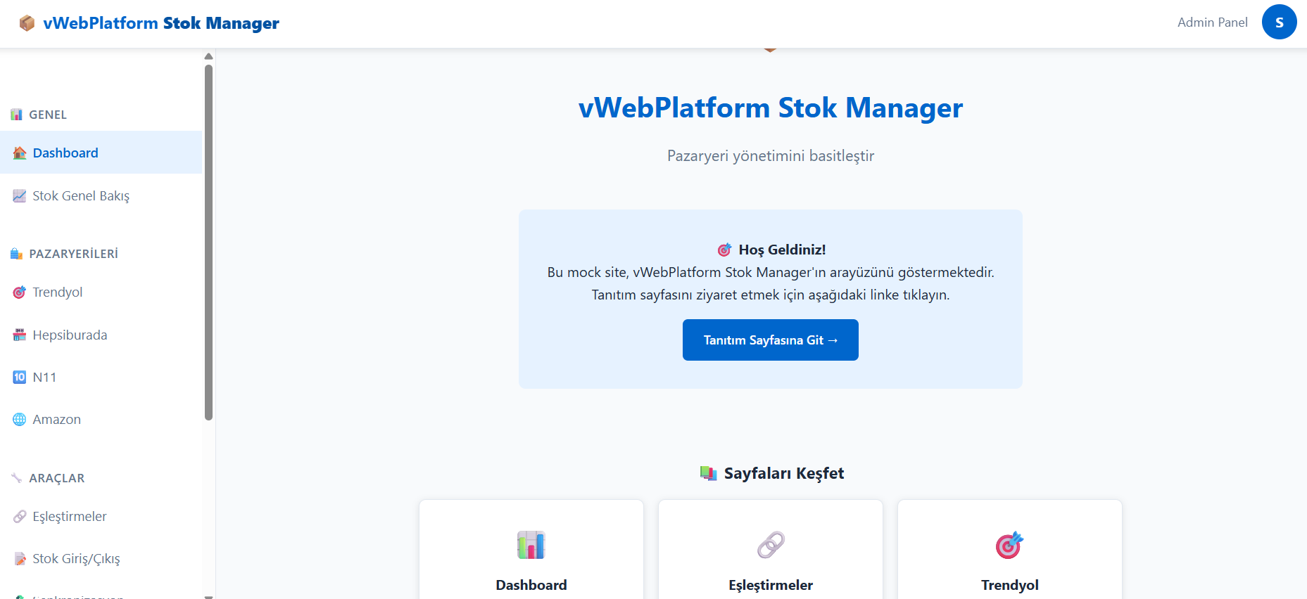 Stok Manager ekran görüntüsü 1